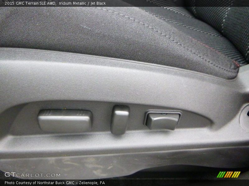 Iridium Metallic / Jet Black 2015 GMC Terrain SLE AWD