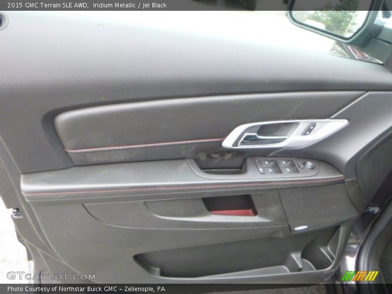 Iridium Metallic / Jet Black 2015 GMC Terrain SLE AWD