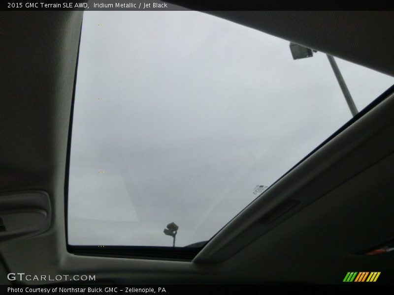 Iridium Metallic / Jet Black 2015 GMC Terrain SLE AWD