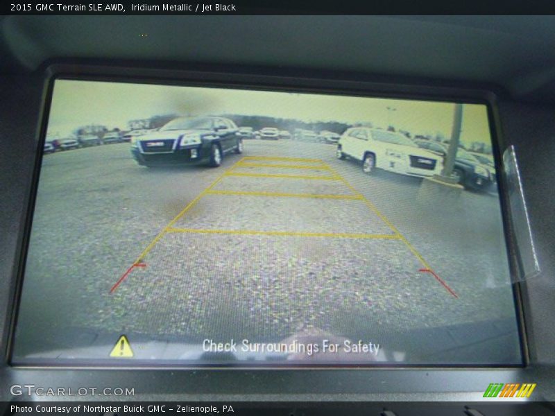 Iridium Metallic / Jet Black 2015 GMC Terrain SLE AWD