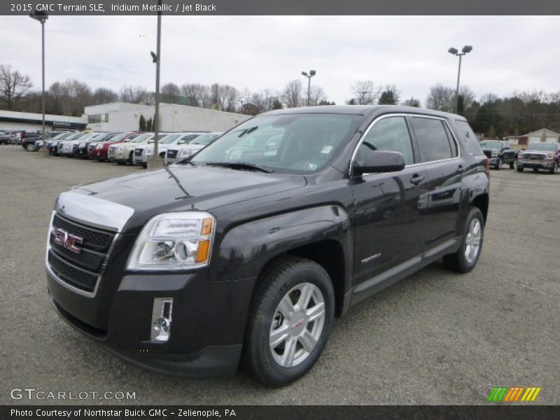 Iridium Metallic / Jet Black 2015 GMC Terrain SLE