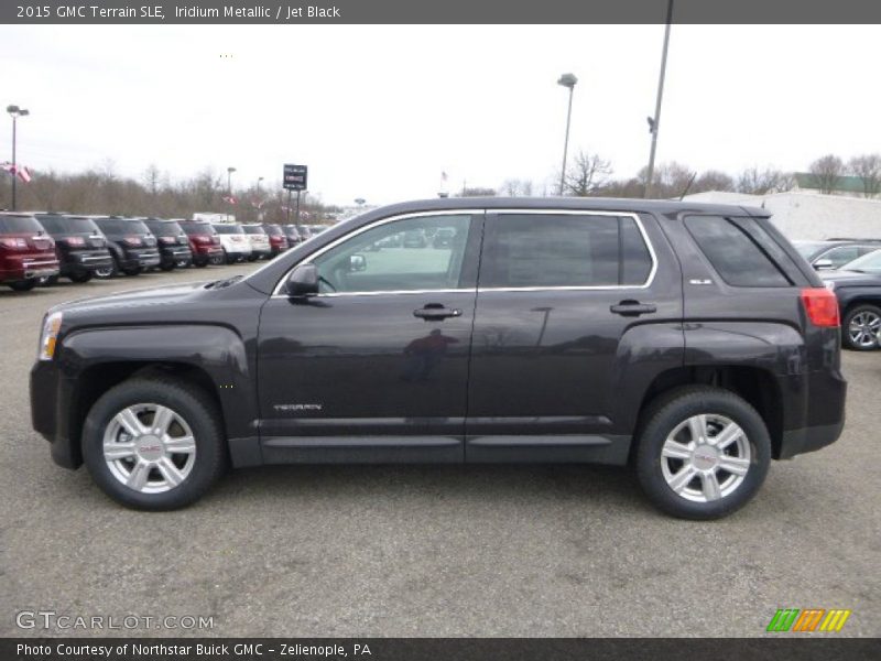 Iridium Metallic / Jet Black 2015 GMC Terrain SLE
