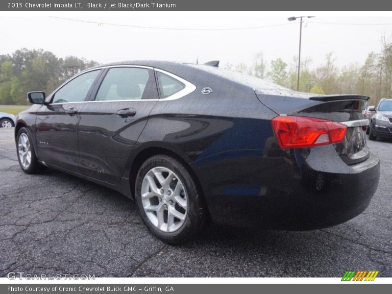 Black / Jet Black/Dark Titanium 2015 Chevrolet Impala LT