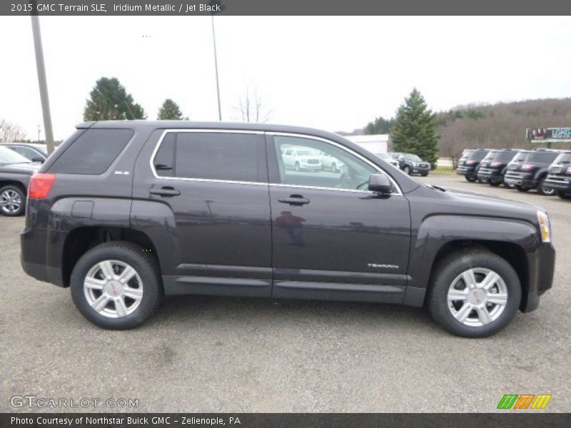 Iridium Metallic / Jet Black 2015 GMC Terrain SLE