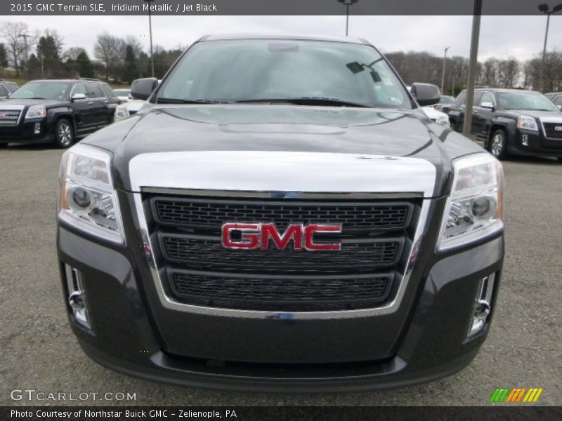 Iridium Metallic / Jet Black 2015 GMC Terrain SLE