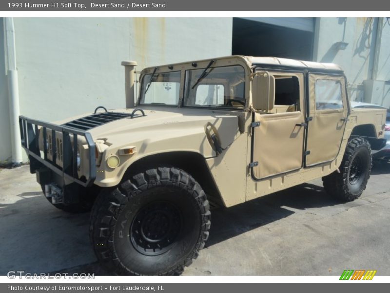 Desert Sand / Desert Sand 1993 Hummer H1 Soft Top