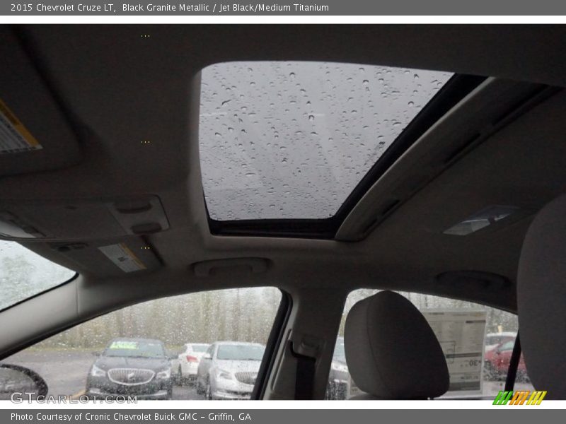 Black Granite Metallic / Jet Black/Medium Titanium 2015 Chevrolet Cruze LT