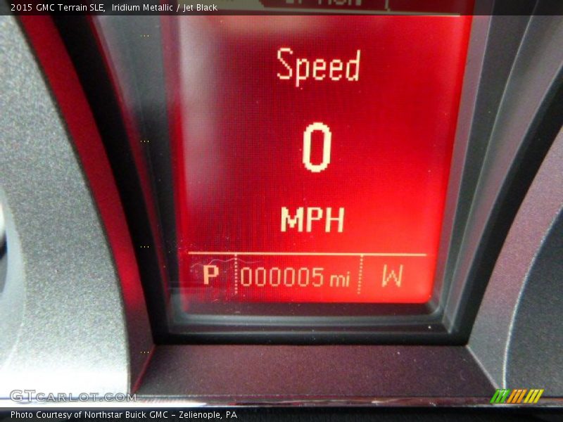 Iridium Metallic / Jet Black 2015 GMC Terrain SLE