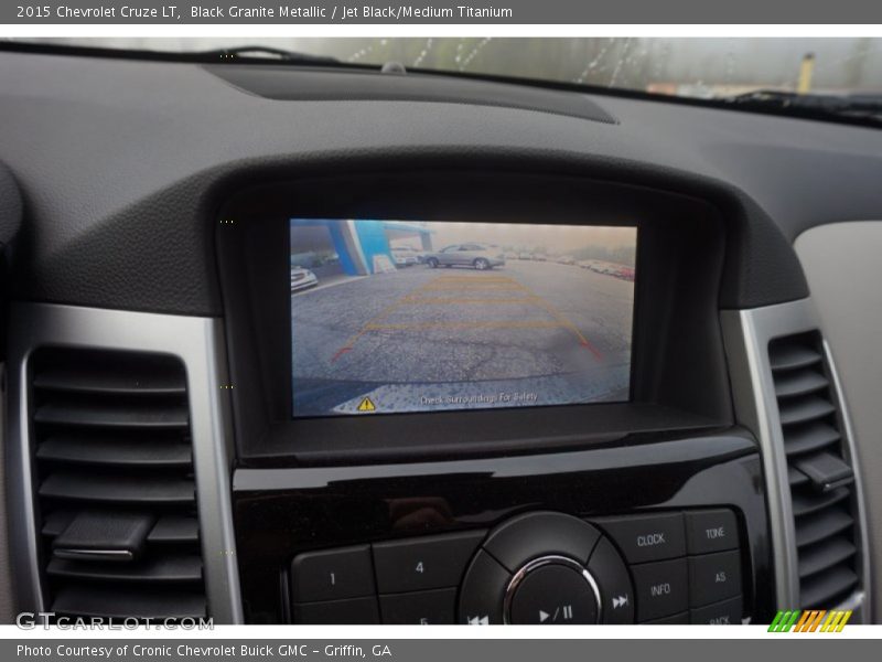 Black Granite Metallic / Jet Black/Medium Titanium 2015 Chevrolet Cruze LT