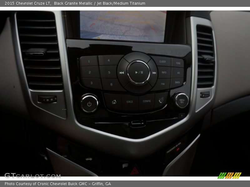 Black Granite Metallic / Jet Black/Medium Titanium 2015 Chevrolet Cruze LT