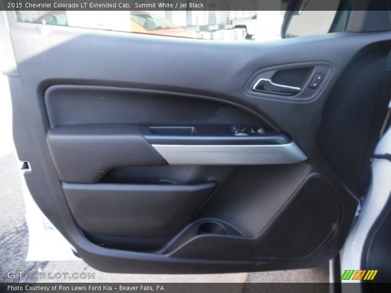 Summit White / Jet Black 2015 Chevrolet Colorado LT Extended Cab