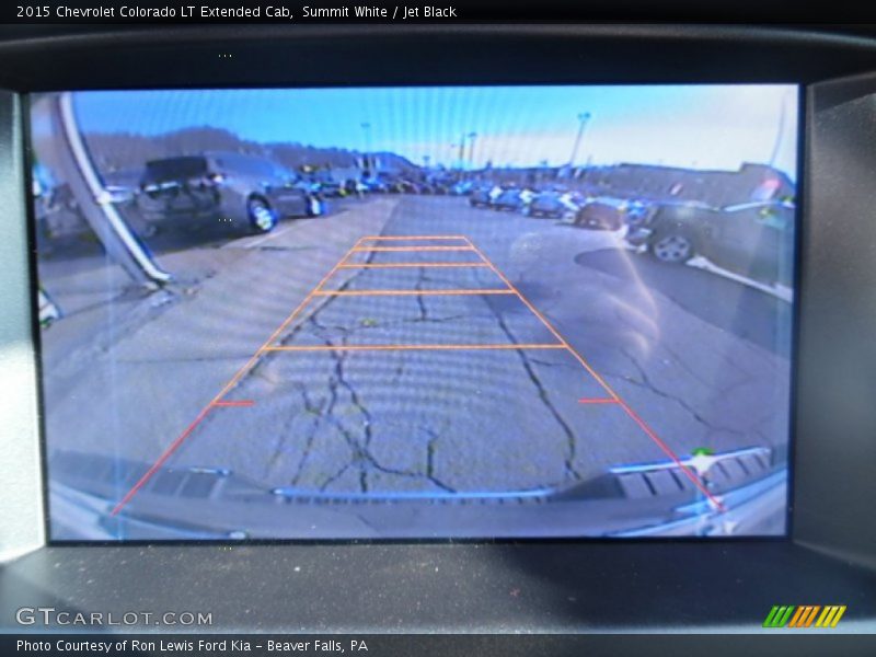 Summit White / Jet Black 2015 Chevrolet Colorado LT Extended Cab
