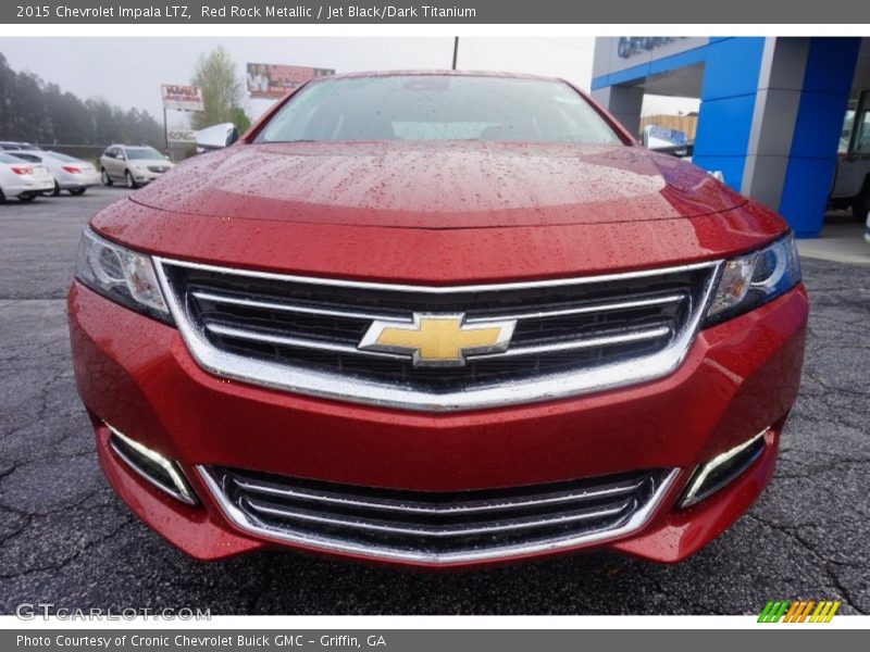 Red Rock Metallic / Jet Black/Dark Titanium 2015 Chevrolet Impala LTZ