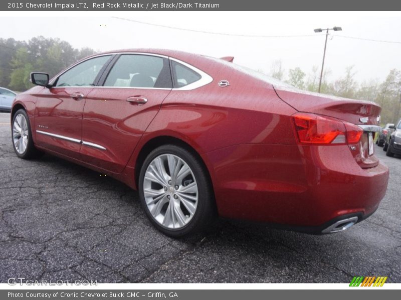 Red Rock Metallic / Jet Black/Dark Titanium 2015 Chevrolet Impala LTZ