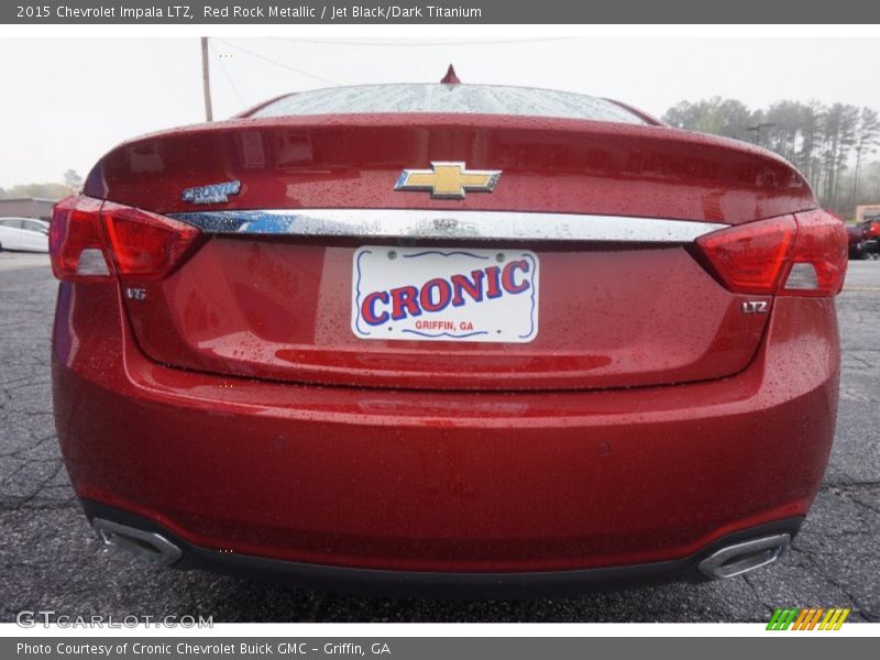 Red Rock Metallic / Jet Black/Dark Titanium 2015 Chevrolet Impala LTZ