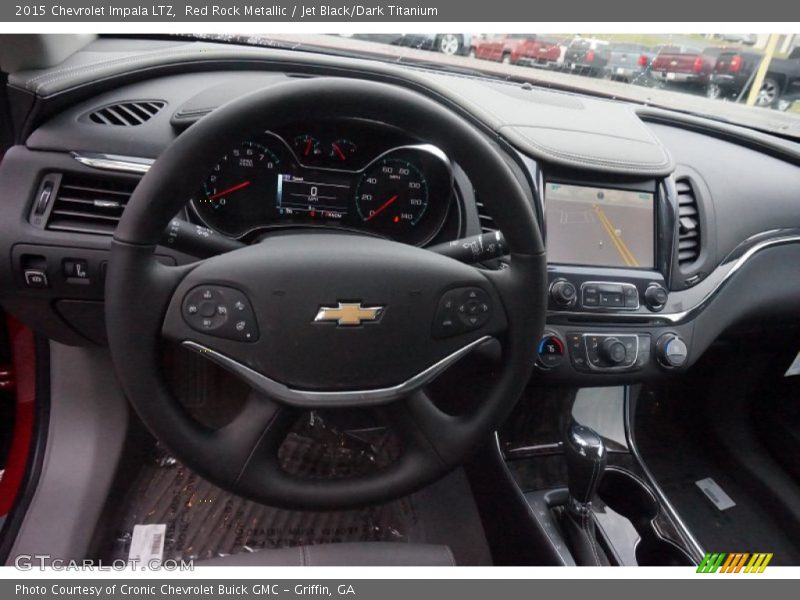 Red Rock Metallic / Jet Black/Dark Titanium 2015 Chevrolet Impala LTZ