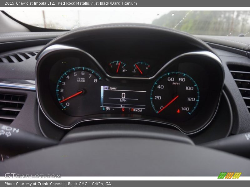 Red Rock Metallic / Jet Black/Dark Titanium 2015 Chevrolet Impala LTZ