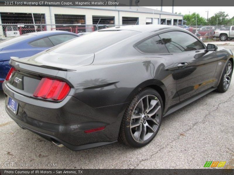 Magnetic Metallic / Ebony 2015 Ford Mustang GT Premium Coupe