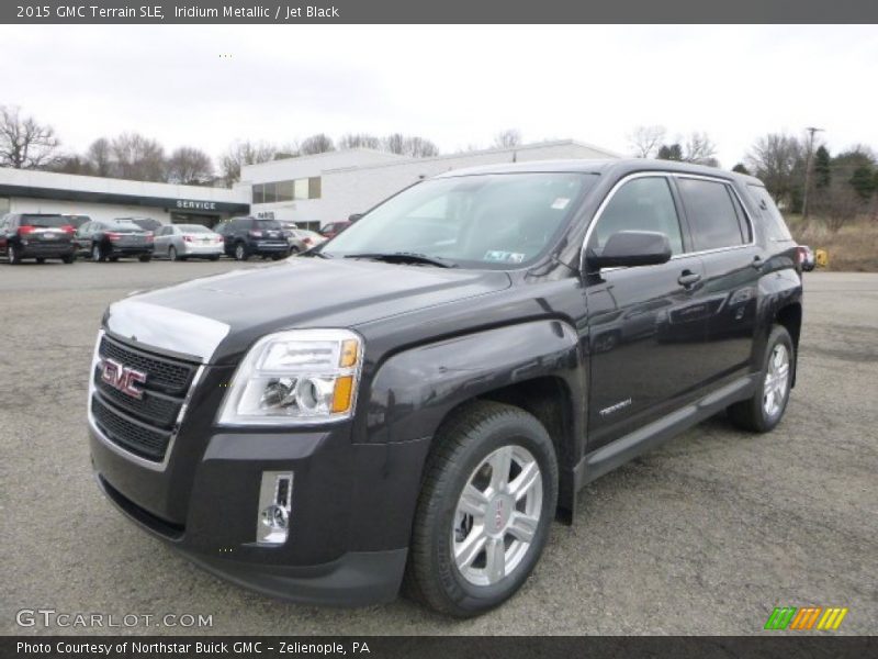 Iridium Metallic / Jet Black 2015 GMC Terrain SLE