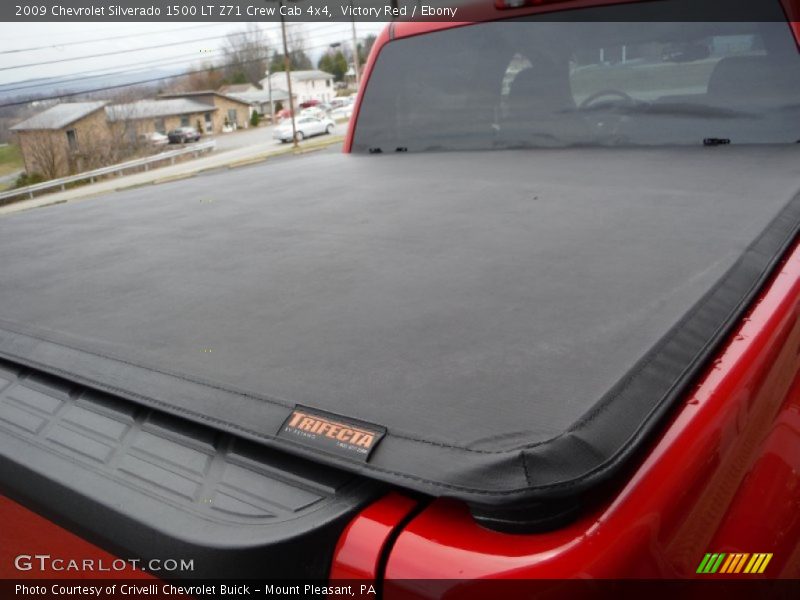 Victory Red / Ebony 2009 Chevrolet Silverado 1500 LT Z71 Crew Cab 4x4