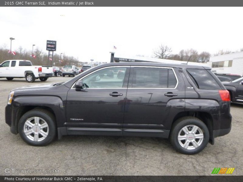 Iridium Metallic / Jet Black 2015 GMC Terrain SLE