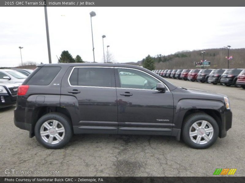 Iridium Metallic / Jet Black 2015 GMC Terrain SLE