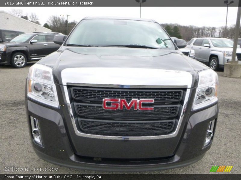 Iridium Metallic / Jet Black 2015 GMC Terrain SLE