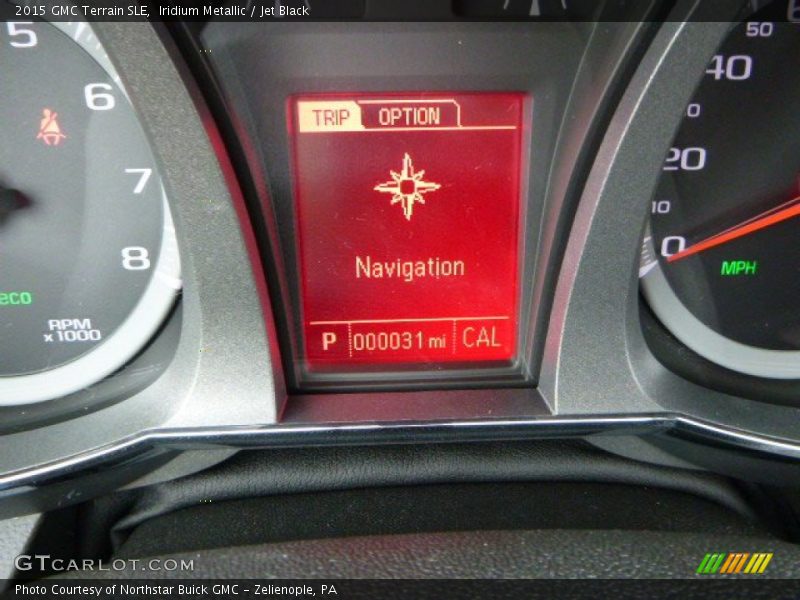 Iridium Metallic / Jet Black 2015 GMC Terrain SLE