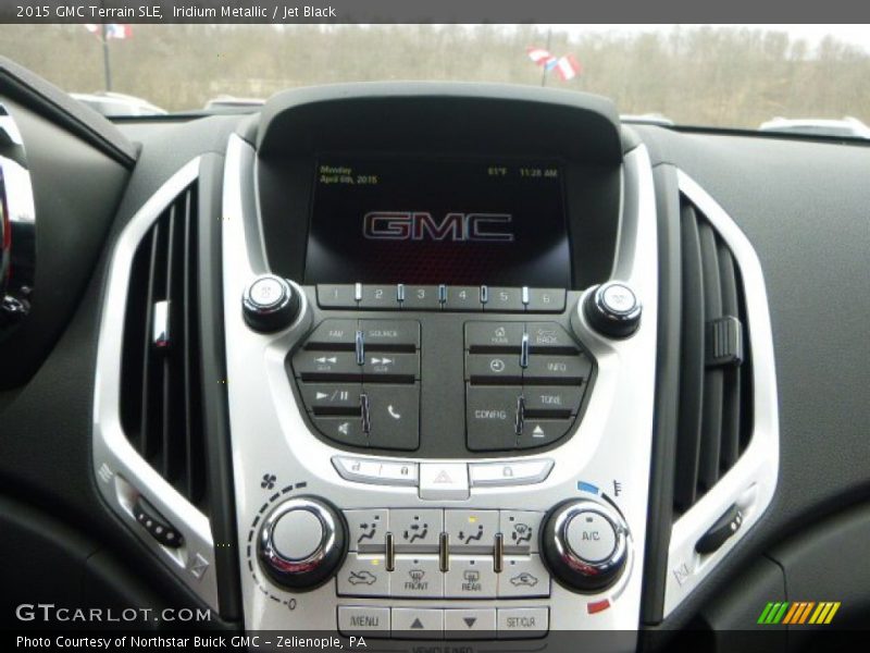 Iridium Metallic / Jet Black 2015 GMC Terrain SLE