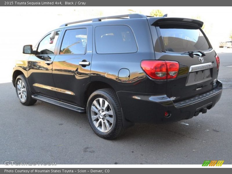 Black / Gray 2015 Toyota Sequoia Limited 4x4