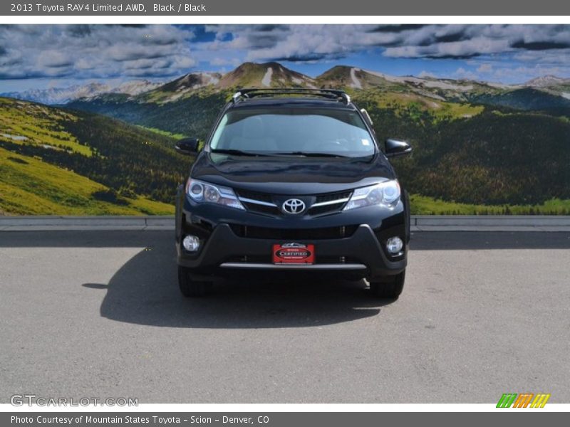 Black / Black 2013 Toyota RAV4 Limited AWD