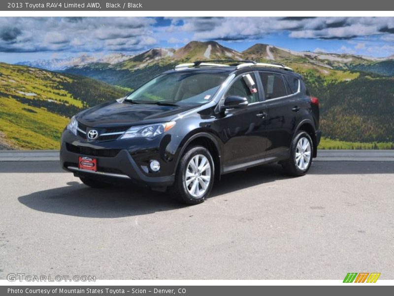 Black / Black 2013 Toyota RAV4 Limited AWD