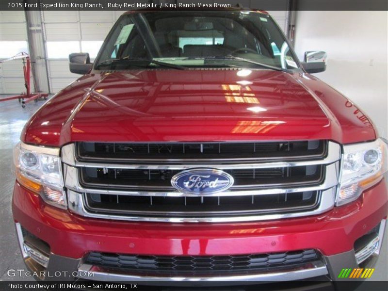 Ruby Red Metallic / King Ranch Mesa Brown 2015 Ford Expedition King Ranch