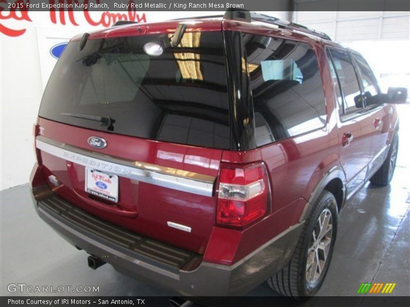 Ruby Red Metallic / King Ranch Mesa Brown 2015 Ford Expedition King Ranch