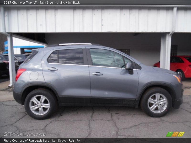 Satin Steel Metallic / Jet Black 2015 Chevrolet Trax LT