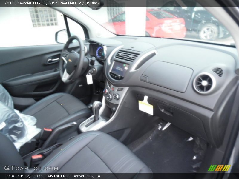 Satin Steel Metallic / Jet Black 2015 Chevrolet Trax LT