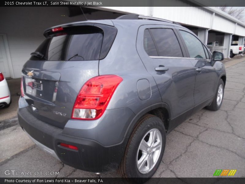 Satin Steel Metallic / Jet Black 2015 Chevrolet Trax LT