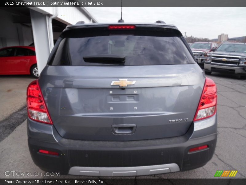 Satin Steel Metallic / Jet Black 2015 Chevrolet Trax LT