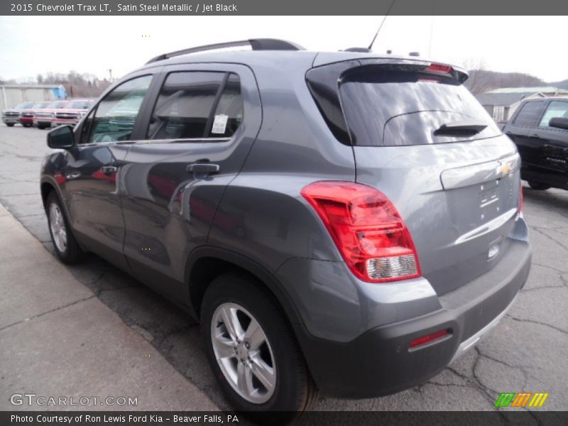 Satin Steel Metallic / Jet Black 2015 Chevrolet Trax LT