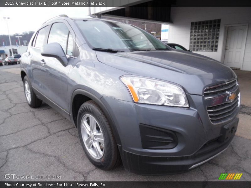 Satin Steel Metallic / Jet Black 2015 Chevrolet Trax LT