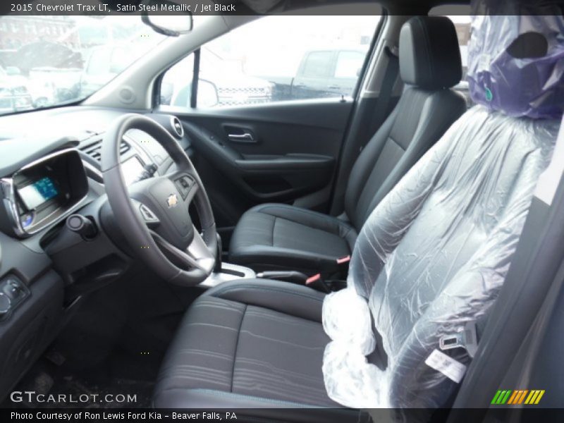 Satin Steel Metallic / Jet Black 2015 Chevrolet Trax LT