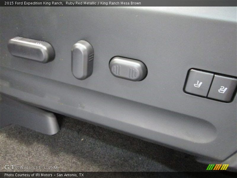 Ruby Red Metallic / King Ranch Mesa Brown 2015 Ford Expedition King Ranch