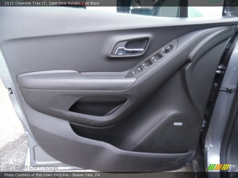 Satin Steel Metallic / Jet Black 2015 Chevrolet Trax LT