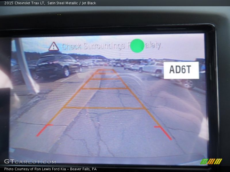 Satin Steel Metallic / Jet Black 2015 Chevrolet Trax LT