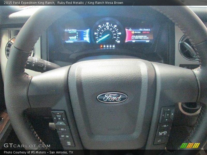 Ruby Red Metallic / King Ranch Mesa Brown 2015 Ford Expedition King Ranch