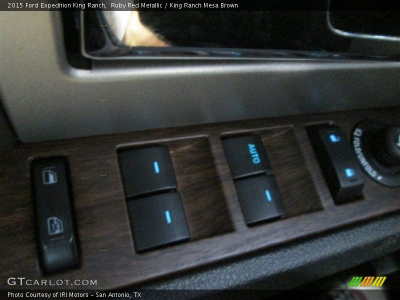 Ruby Red Metallic / King Ranch Mesa Brown 2015 Ford Expedition King Ranch