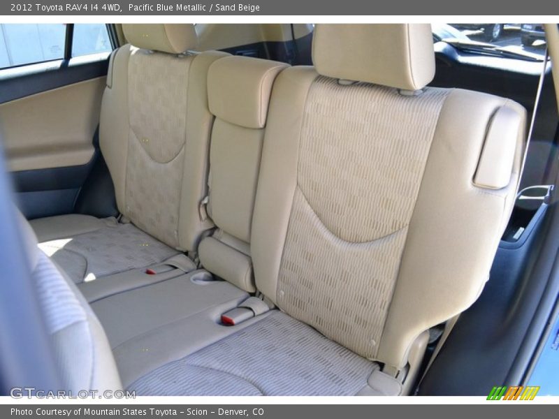 Pacific Blue Metallic / Sand Beige 2012 Toyota RAV4 I4 4WD