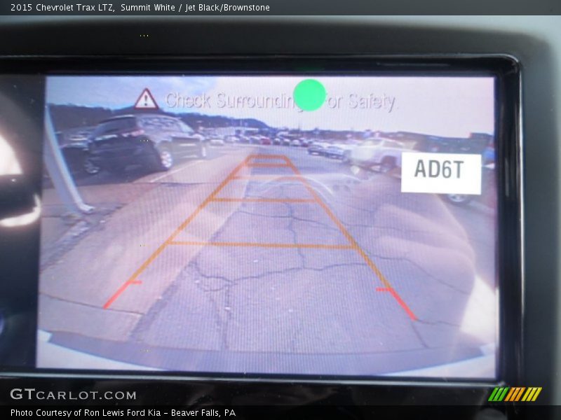 Summit White / Jet Black/Brownstone 2015 Chevrolet Trax LTZ