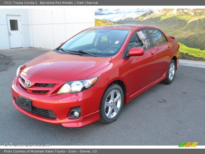 Front 3/4 View of 2012 Corolla S