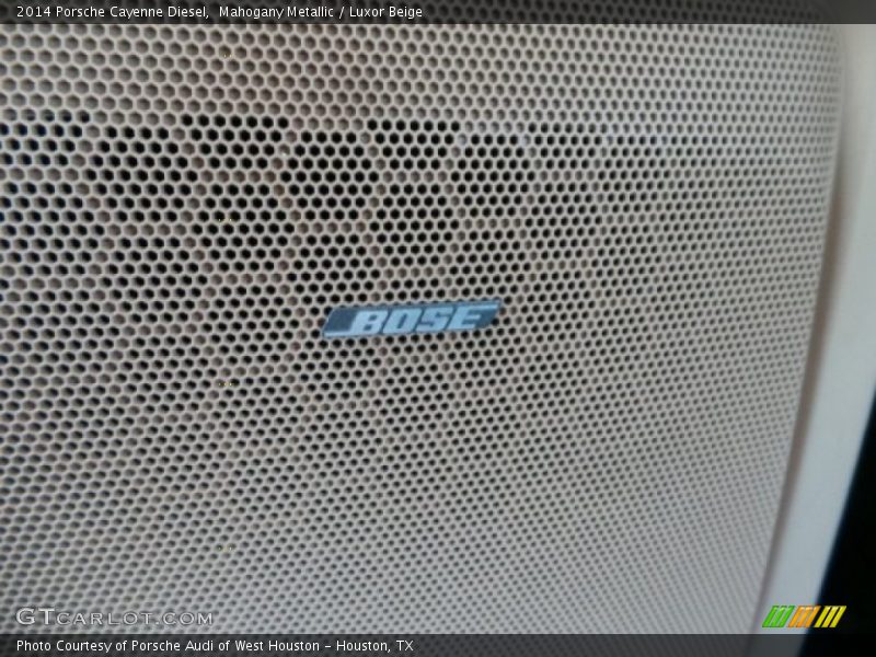 Mahogany Metallic / Luxor Beige 2014 Porsche Cayenne Diesel